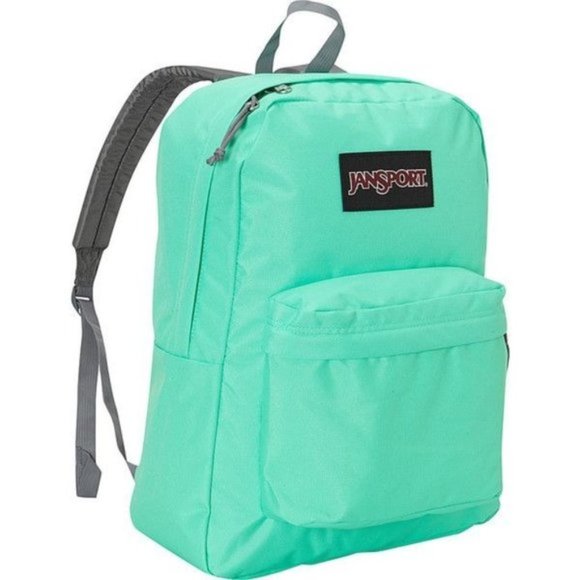 Jansport Handbags - Jansport Superbreak Classic Backpack Seafoam Green